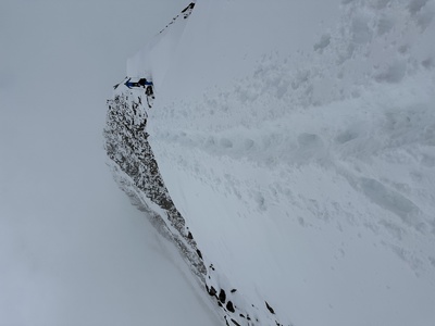 Grat zur Pleresspitze