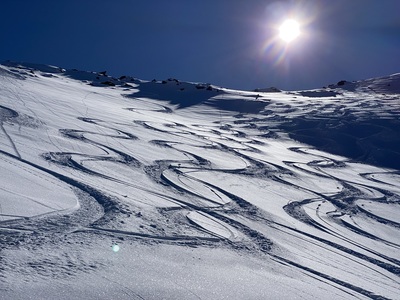 Abfahrt vom Altstafelhorn