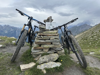 auf dem Col Fetita 2557m