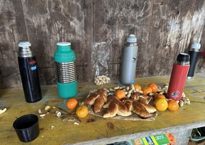 Das Finale: Gl&uuml;hwein und Grittib&auml;nz